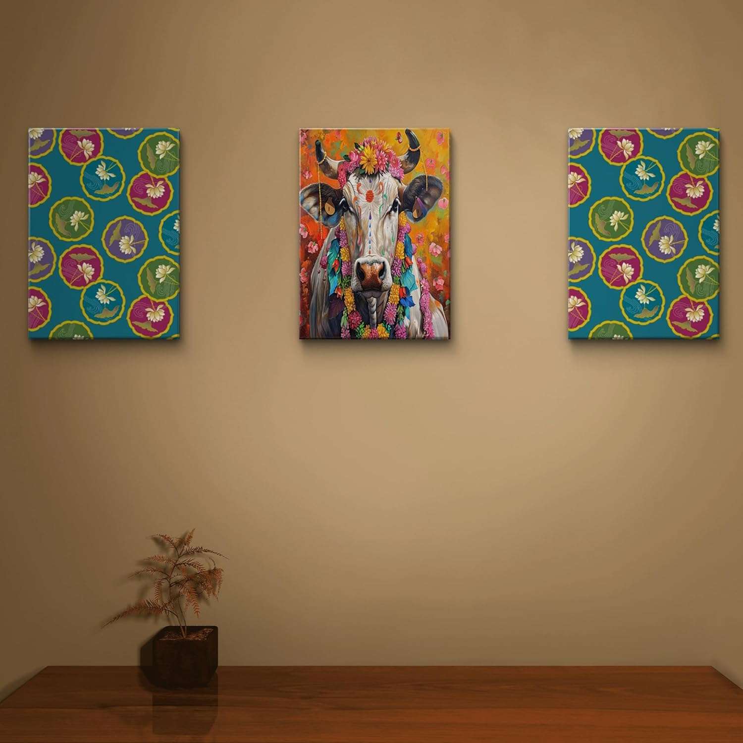 Pichwai Handmade Wall Painting - Image 2